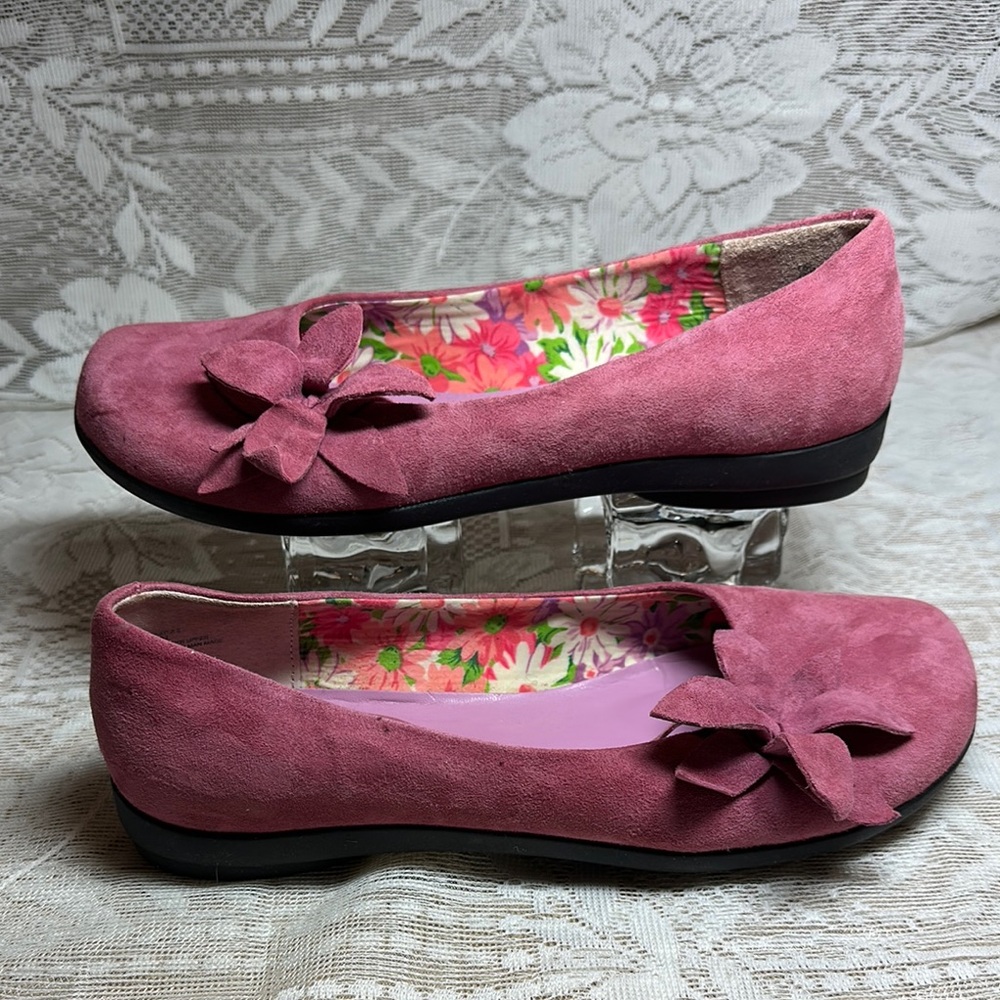 Me Too Pink Heels with Suede Finish